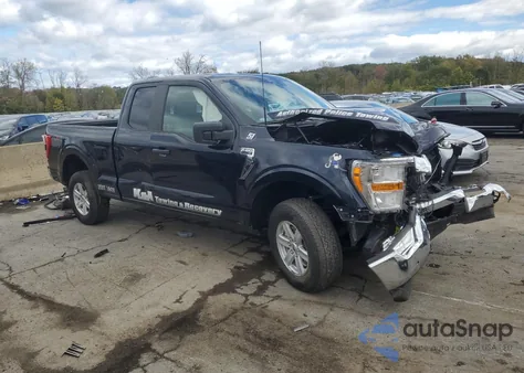 2022 Ford F150 Super Cab из США, поврежденный, VIN 1FTEX1EP9NKF30640